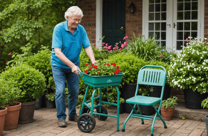 discover the benefits of gardening stools for seniors and make gardening easier and more enjoyable for the elderly.
