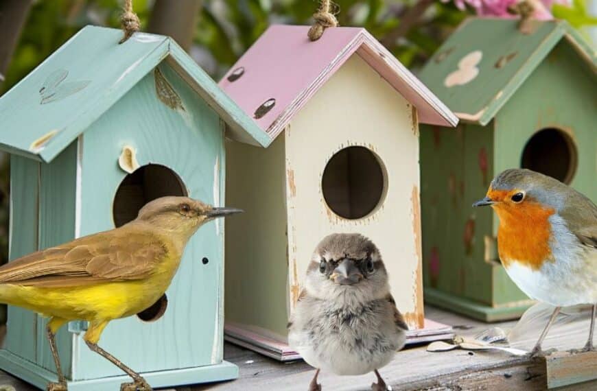 Wild bird nesting boxes: placement tips and essential advice