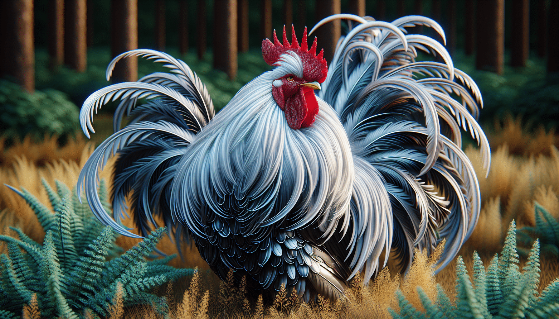 discover what sets the silver laced wyandotte cockerel apart and learn about its unique characteristics and traits.