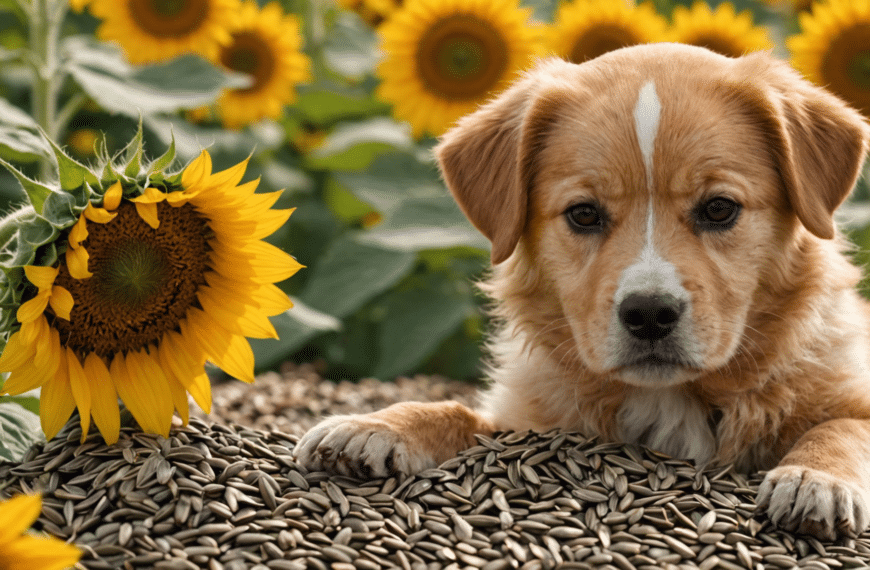 learn about the safety of sunflower seeds as a dog food and potential risks of feeding sunflower seeds to your dog. get expert advice on including sunflower seeds in your dog's diet.