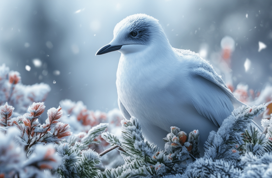 explore the remarkable adaptations of arctic birds to withstand extreme cold in their natural habitat. learn about their unique features and behaviors that help them thrive in freezing conditions.