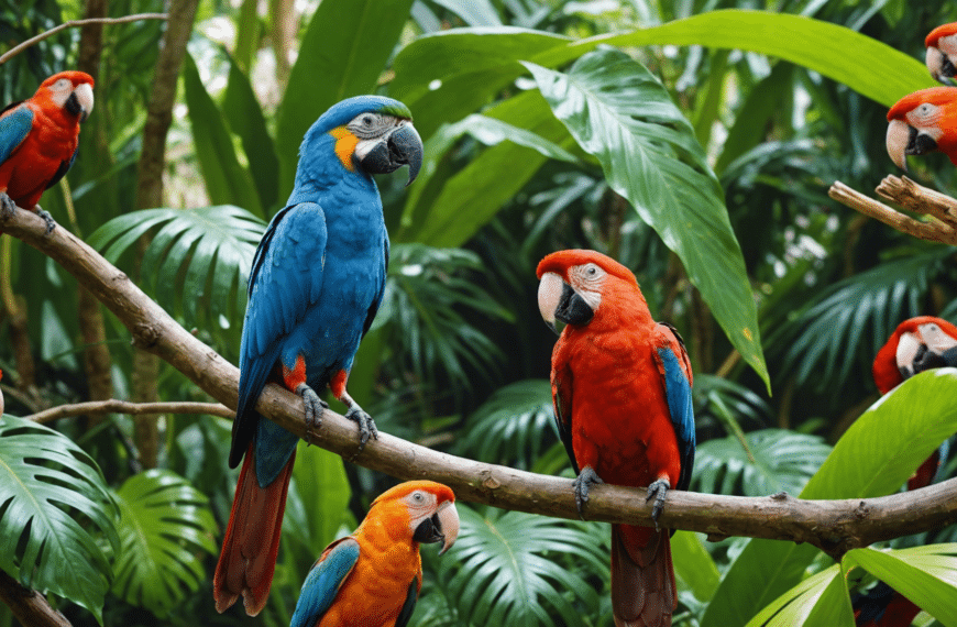 discover the beauty and diversity of tropical birds with our exploration of the most fascinating species from around the world.