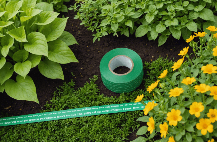 discover the benefits of gardening tape and how it can enhance your gardening journey. learn how this innovative tool can streamline your gardening process and help you achieve more fruitful results.