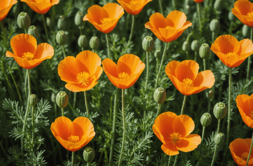 learn how to successfully grow california poppy seeds with our expert gardening tips and step-by-step instructions.
