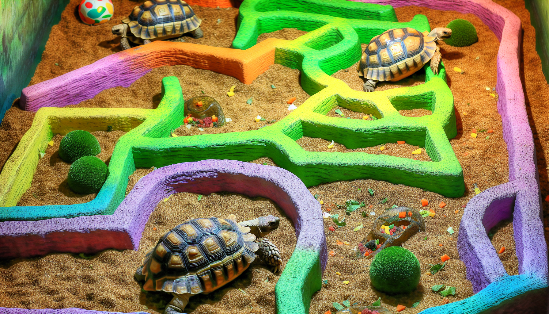 Spice up your pet tortoise's life with these fun enrichment activities