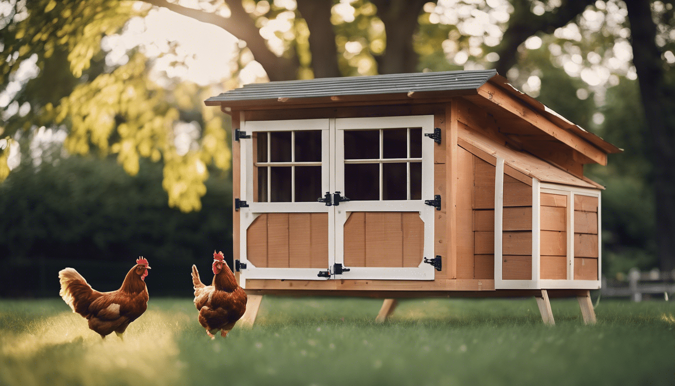 aprenda como construir um galinheiro DIY seguro e durável com nosso guia passo a passo. mantenha suas galinhas felizes e seguras com este projeto prático.