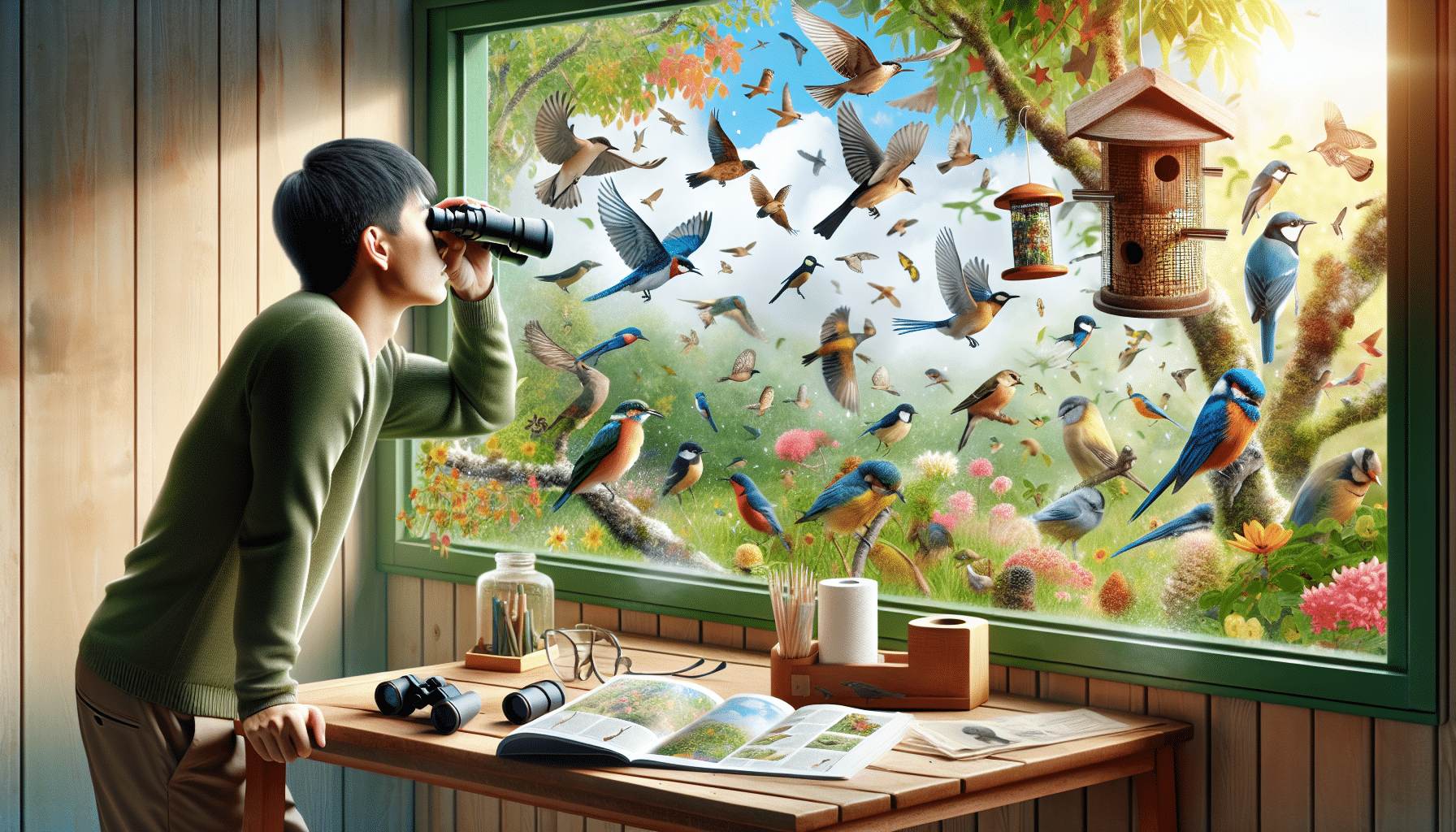 discover the magic of nature and how beginners are changing their lives through backyard birdwatching. find out how this hobby can have a profound impact on your well-being and connection to the natural world.