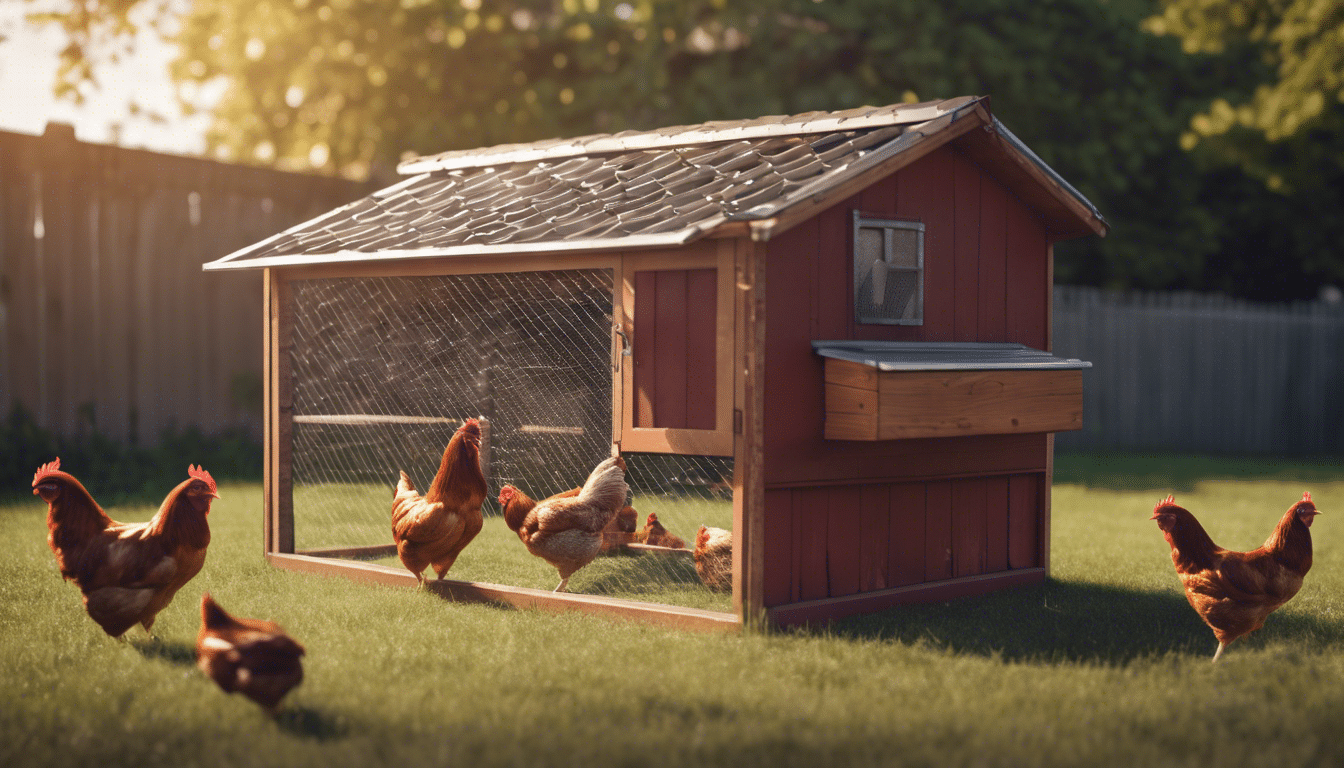 lær hvordan du designer et trygt og sikkert hønsehus med vores eksperttips og råd. sikre dine kyllingers velbefindende med et veldesignet stal. kom i gang med dit hønsegårdsprojekt i dag!