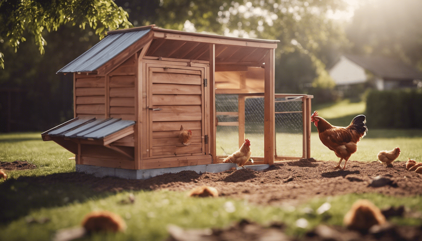 巣箱や止まり木から給餌器や給水器まで、鶏小屋に設置できるさまざまな機能について学びましょう。
