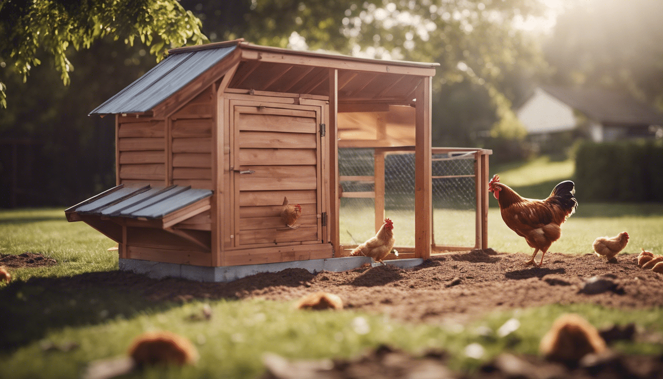 conozca las diferentes características que puede instalar en su gallinero, desde cajas nido y perchas hasta comederos y bebederos.