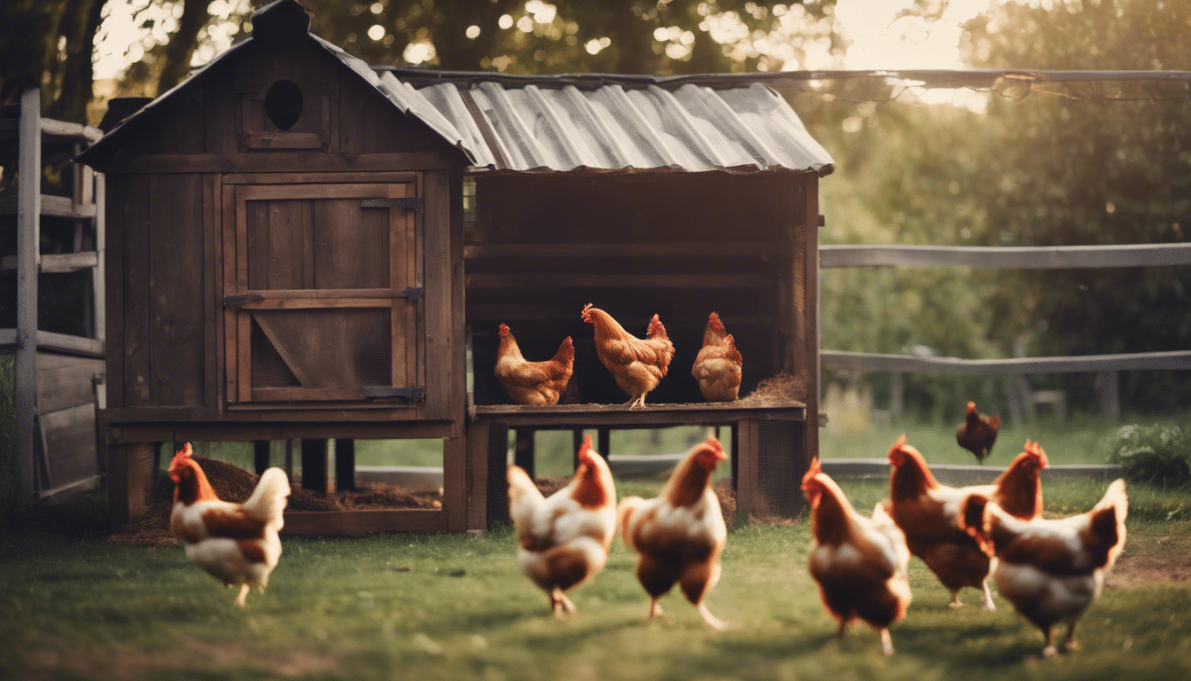 aprenda cómo mantener su gallinero con nuestra guía completa sobre el mantenimiento del gallinero.