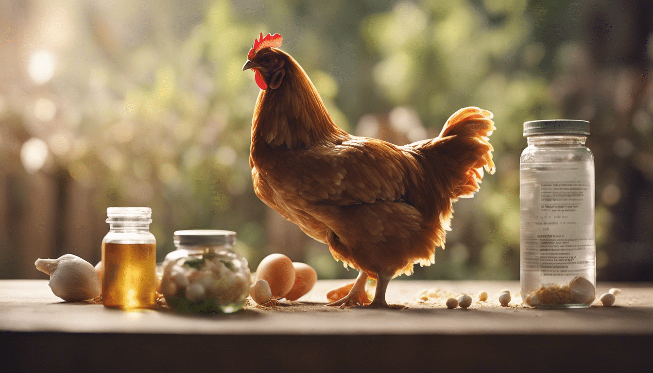 kycklinghälsovård: upptäck naturliga botemedel för att upprätthålla hälsan hos dina kycklingar med vår omfattande guide.