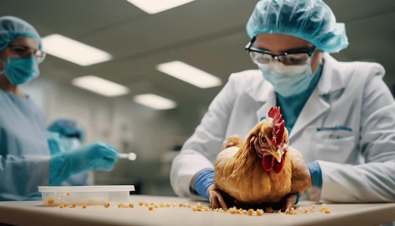 aprenda sobre el cuidado de la salud de los pollos y la importancia de vacunarlos para mantenerlos sanos y protegidos de las enfermedades.