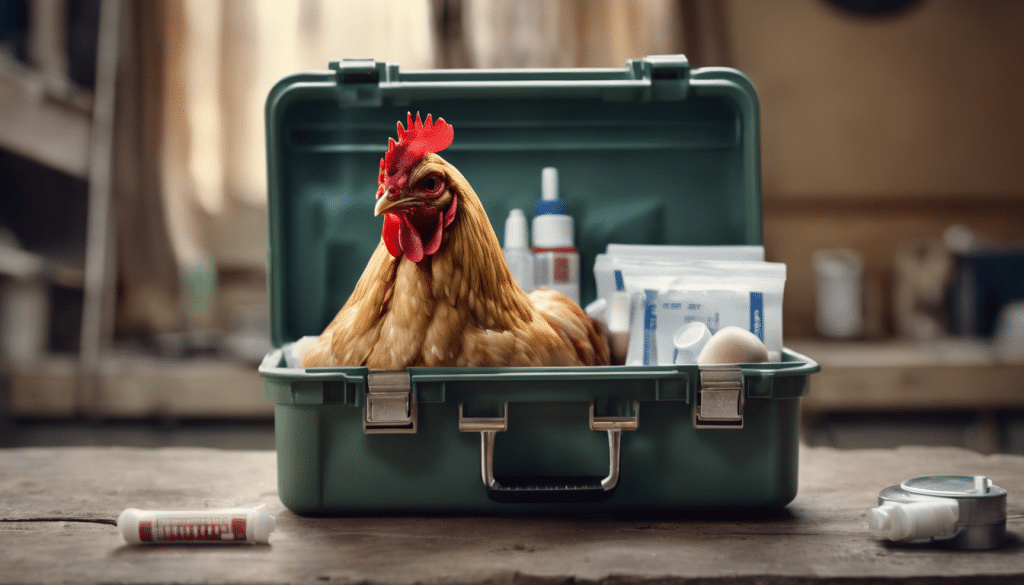 learn how to create a chicken first aid kit with our comprehensive guide on chicken healthcare. keep your chickens healthy and happy with our expert tips.