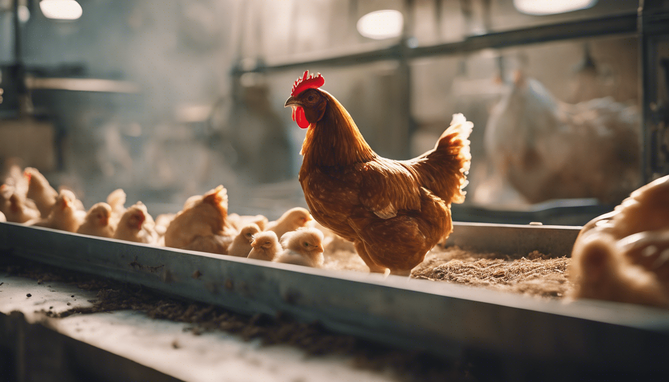 aprenda sobre os vários fatores ambientais que impactam o bem-estar das galinhas, incluindo alojamento, nutrição e clima, neste guia completo.