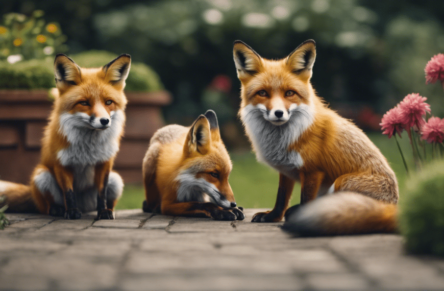 foxes in the garden: learn to coexist with smart and sneaky canine visitors in your yard