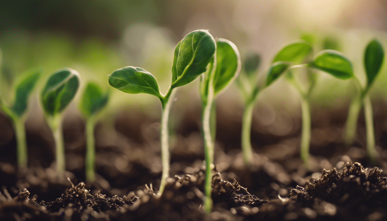 explore a jornada da germinação da semente, desde o seu humilde início até o surgimento de um broto. obtenha uma compreensão mais profunda do processo de germinação e da notável transformação da semente ao broto.