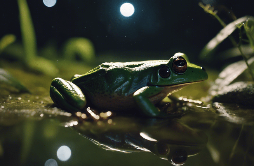 discover how to create a tranquil nighttime ambiance with the sounds of frogs and crickets. learn how to use natural sounds to enhance your evening environment.