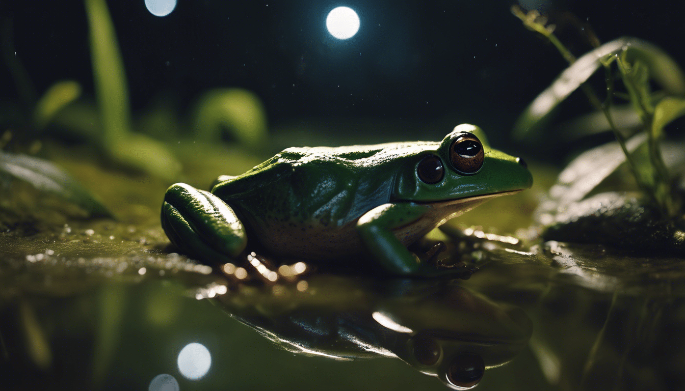 discover how to create a tranquil nighttime ambiance with the sounds of frogs and crickets. learn how to use natural sounds to enhance your evening environment.