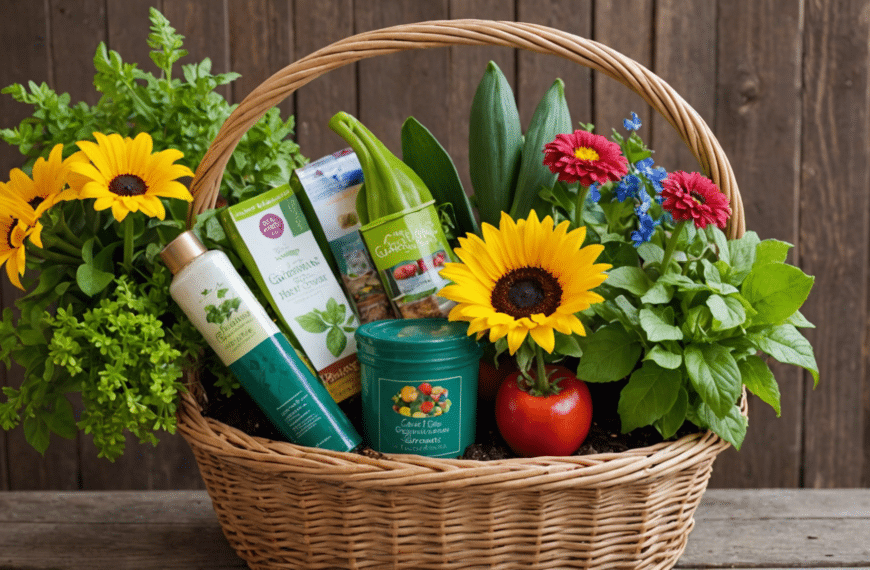 discover unique and creative gardening gift basket ideas to surprise and delight the gardening enthusiast in your life.