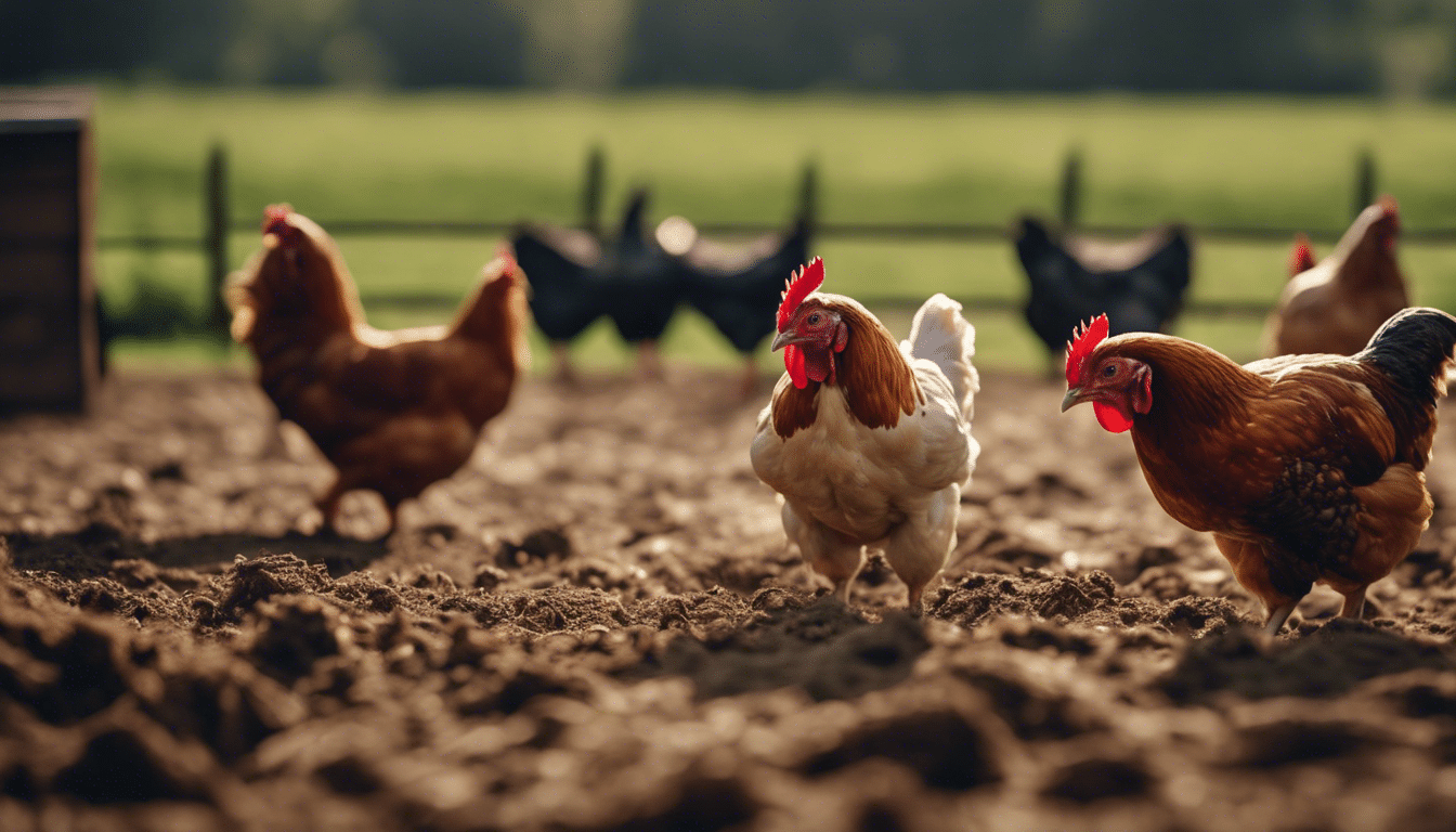 learn about sustainable farming practices by utilizing chicken manure in raising chickens for a healthier and more environmentally friendly approach.