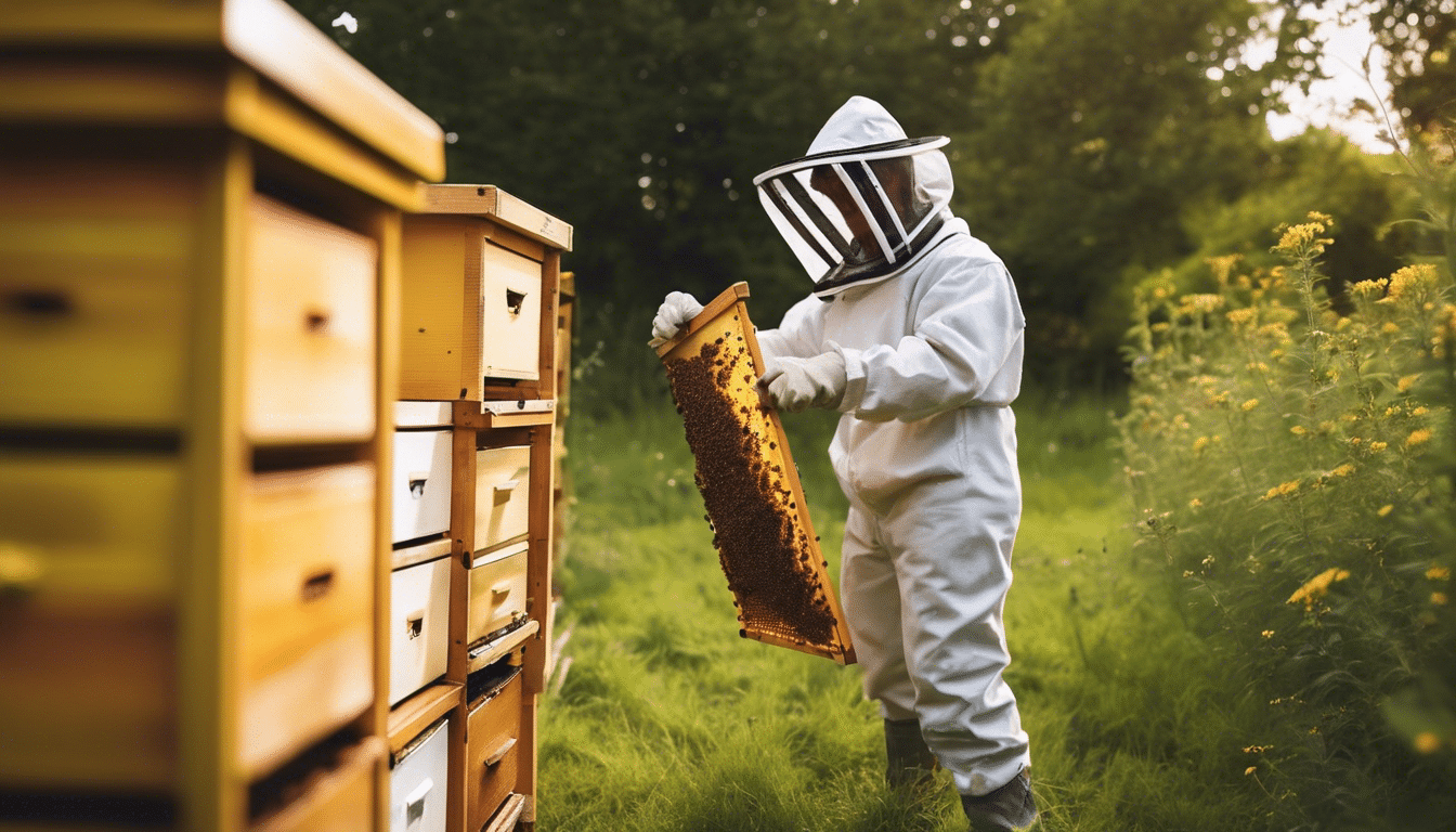 Erfahren Sie mehr über nachhaltige Bienenhaltung im Hinterhof und wie Sie einen lebendigen Lebensraum für Bienen schaffen.