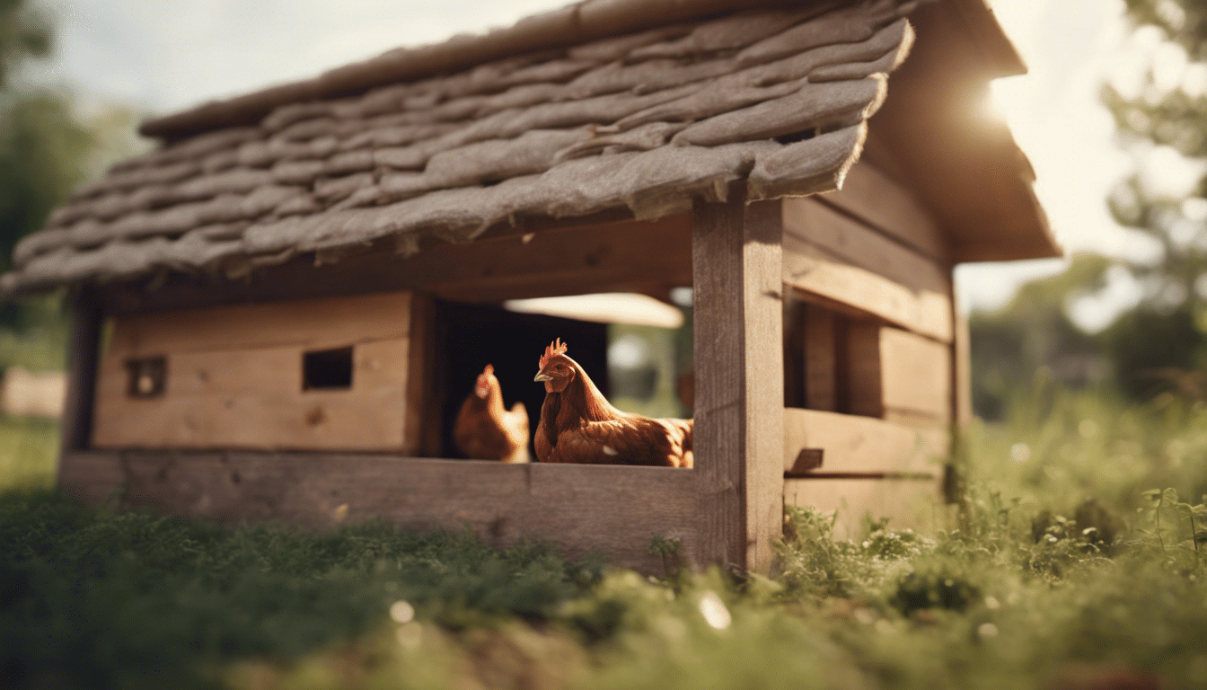 discover a range of sustainable and eco-friendly building materials for chicken coops that prioritize environmental and animal welfare concerns.