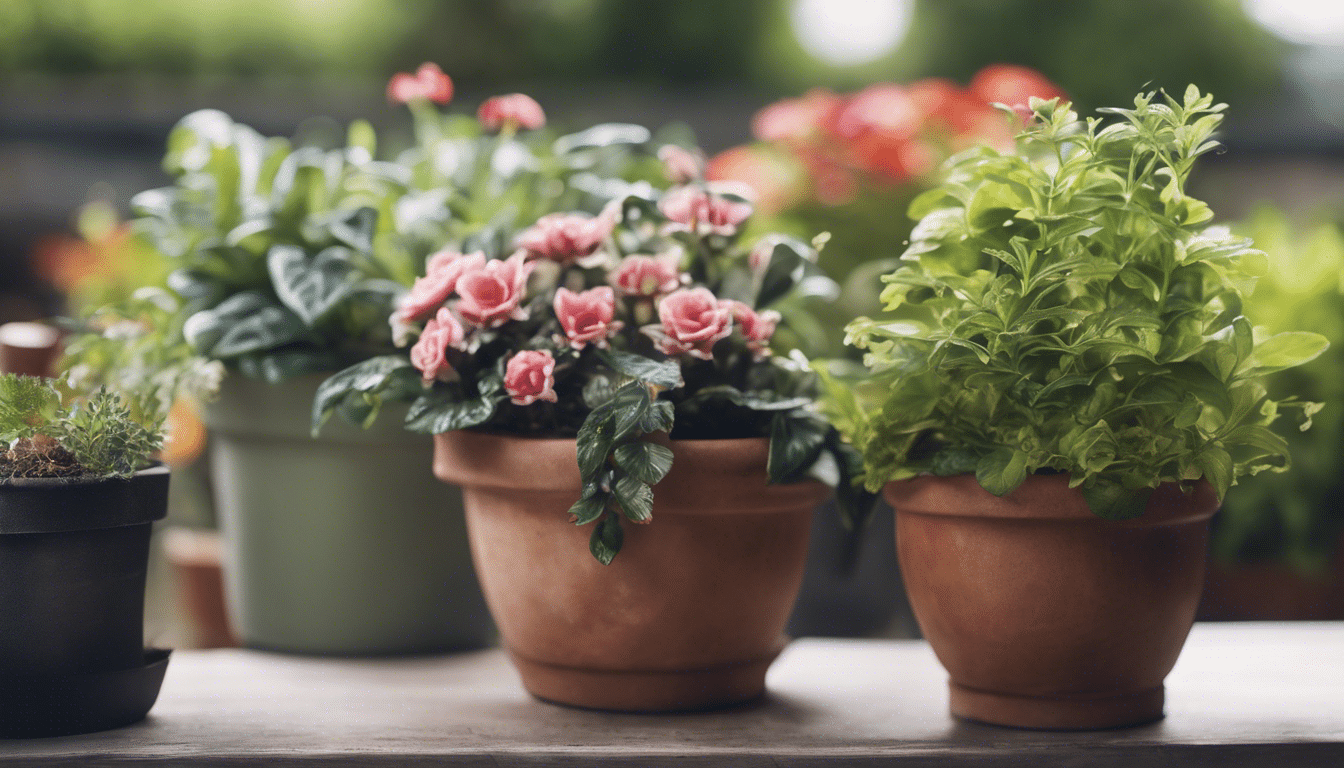 descubra os segredos da jardinagem em recipientes e aprenda como cultivar lindas plantas em espaços pequenos com 'a arte da jardinagem em recipientes'.