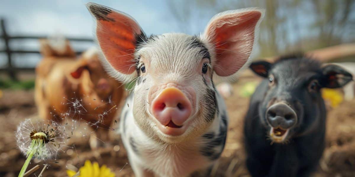 Caring for backyard pigs
