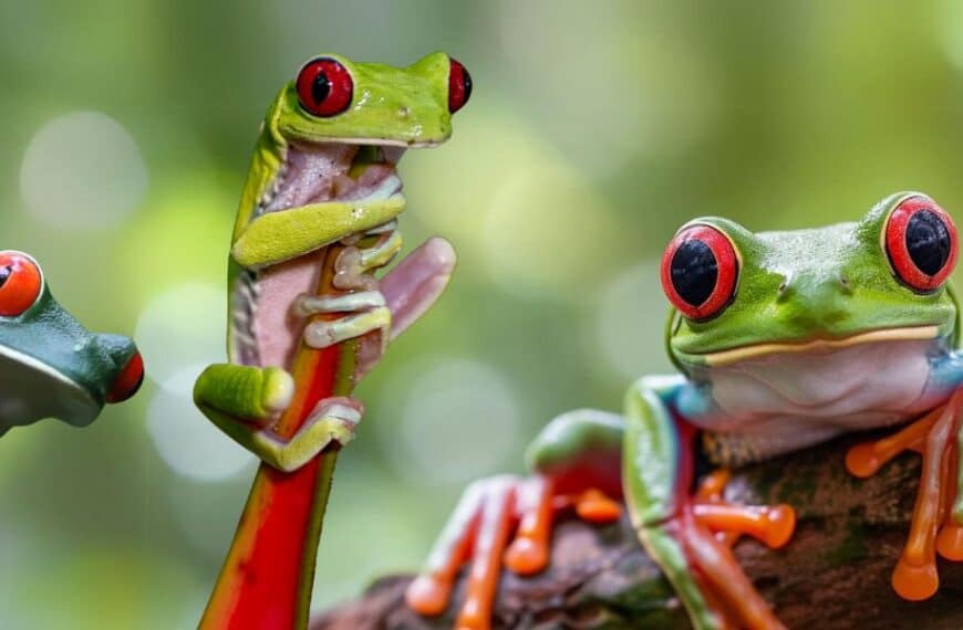 Ever Wondered About the Daily Routine of Tree Frogs in Your Backyard Canopy?