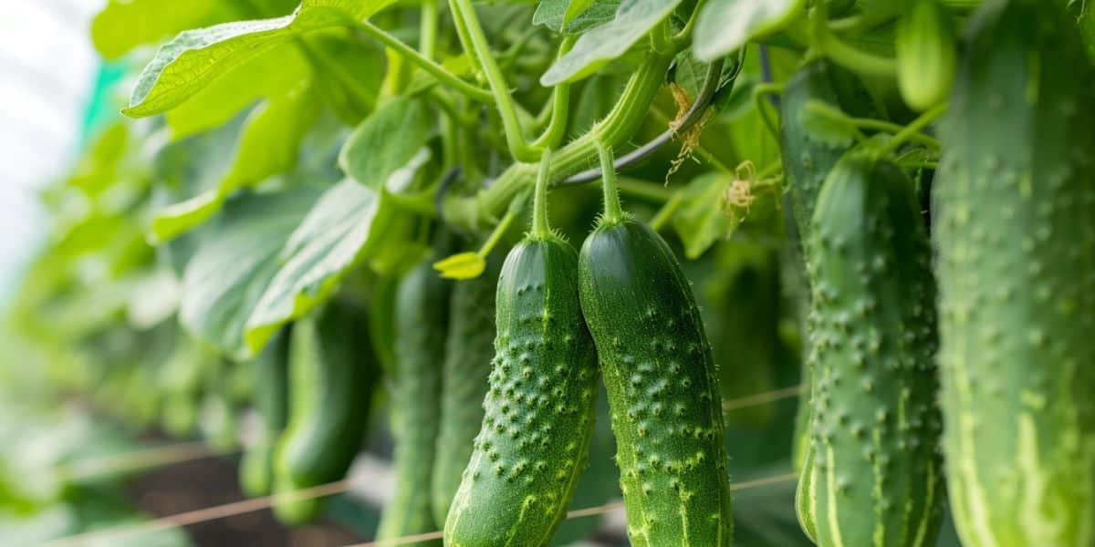 Growing cucumbers