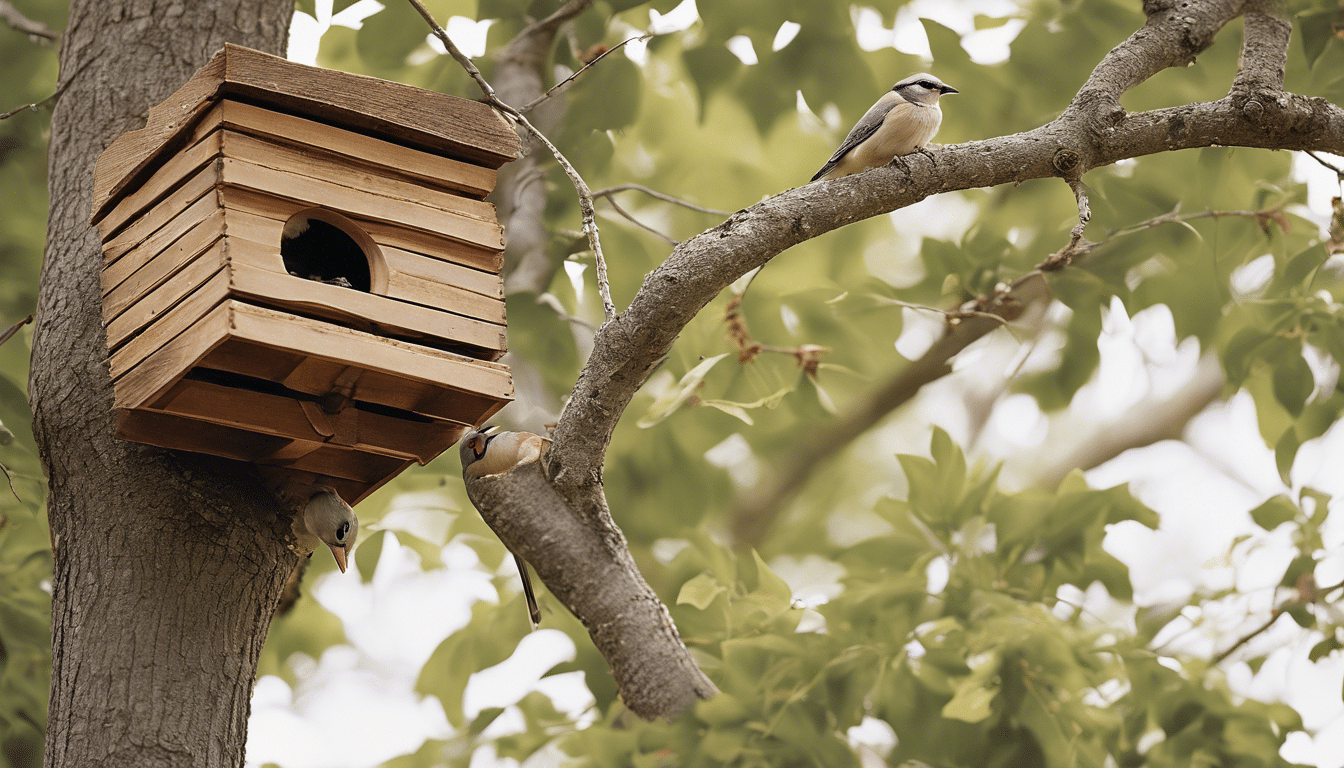 objevte nejlepší místa pro umístění hnízdních budek pro ptáky na dvorku a vytvořte přívětivé prostředí pro místní druhy ptáků.