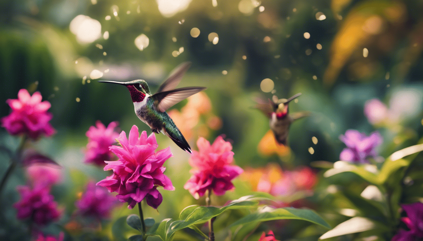 Descubra cómo diseñar un jardín que atraiga a los colibríes con nuestros útiles consejos e ideas.