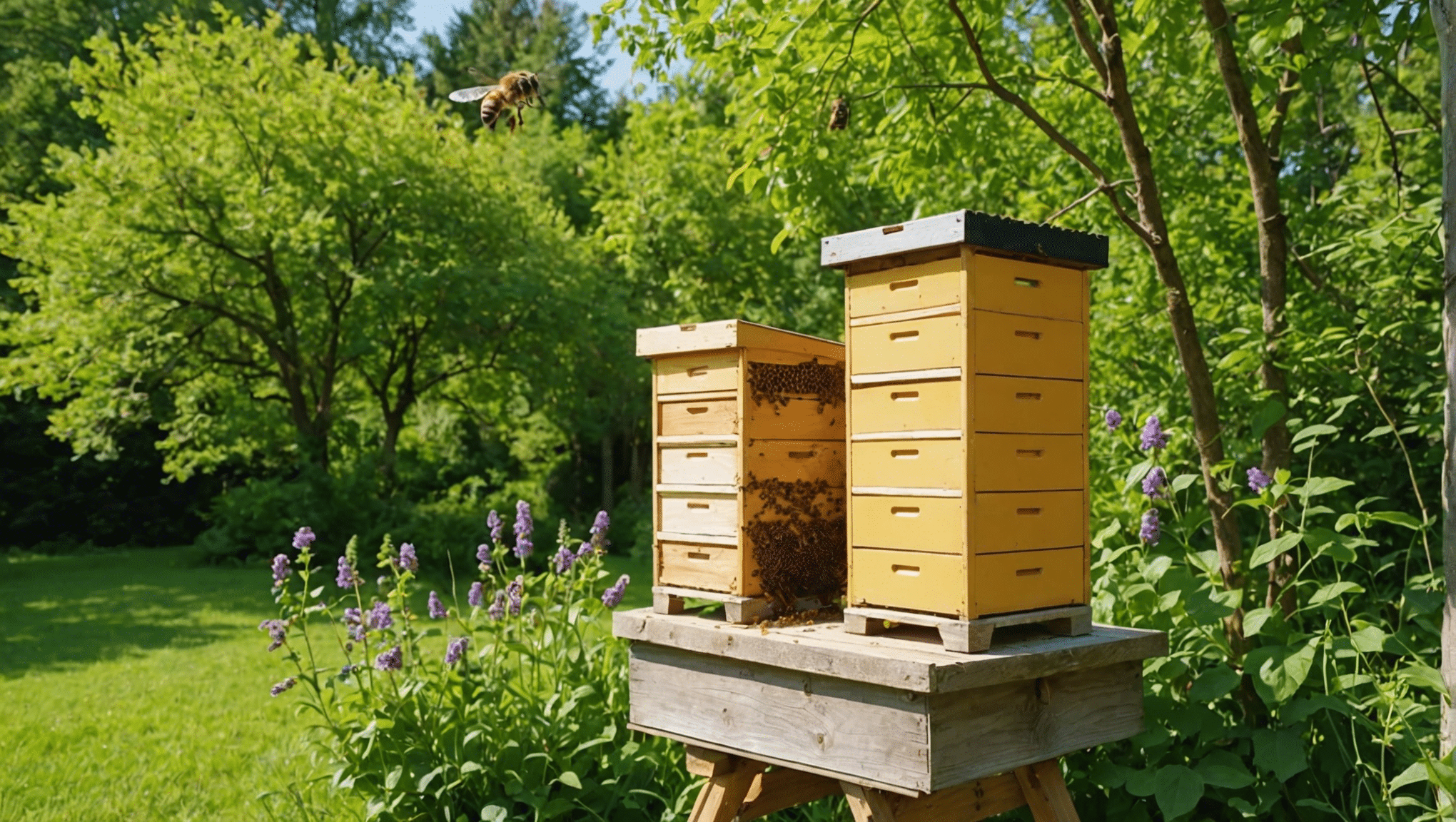 Encuentre todo lo que necesita saber sobre las colmenas de abejas naturales, incluido cómo se fabrican, sus beneficios y cómo cuidarlas en esta guía completa.