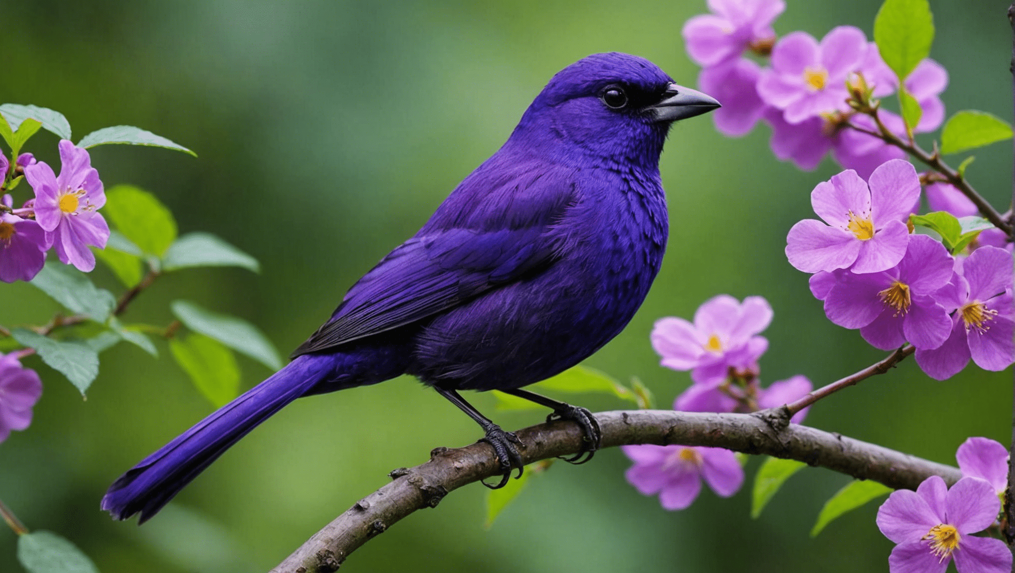 find ud af, om lilla fugle er sjældne i denne informative artikel om fuglearter og deres unikke farver.