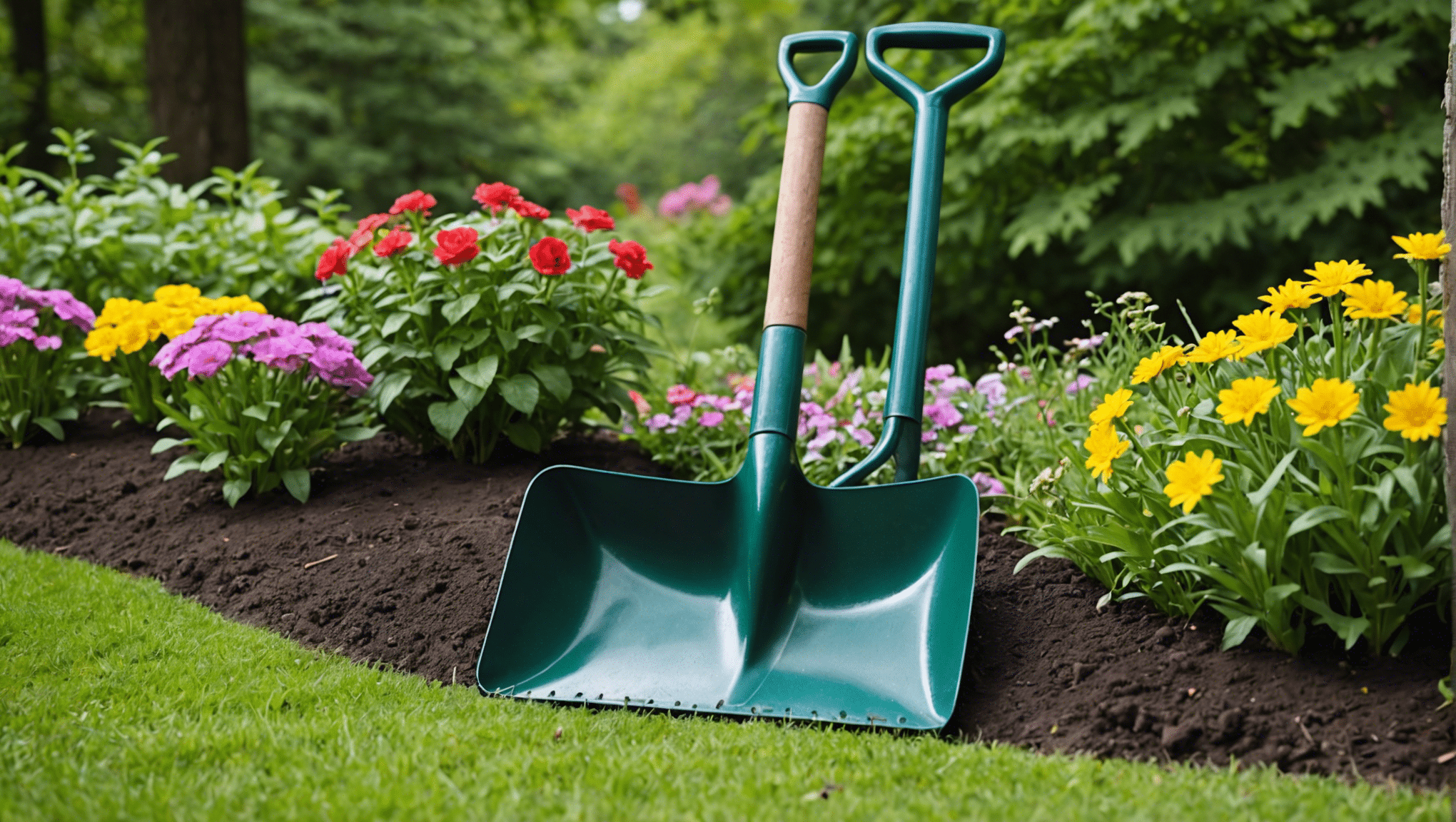 thumbnail image 2 of Garden Shovel Plant Soil Scoop Mesh Sieve Filter Shovels Plastic Shovel 2 of 13