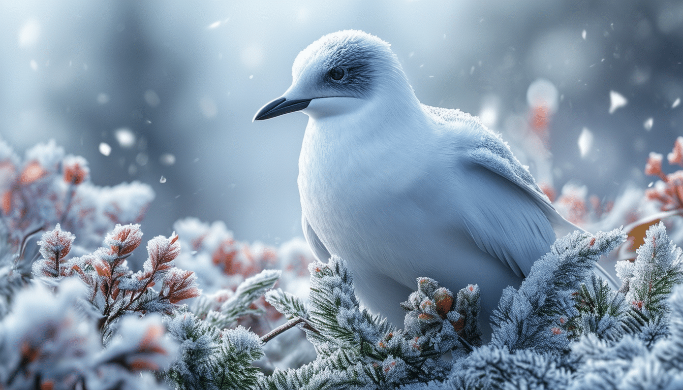 explore the remarkable adaptations of arctic birds to withstand extreme cold in their natural habitat. learn about their unique features and behaviors that help them thrive in freezing conditions.