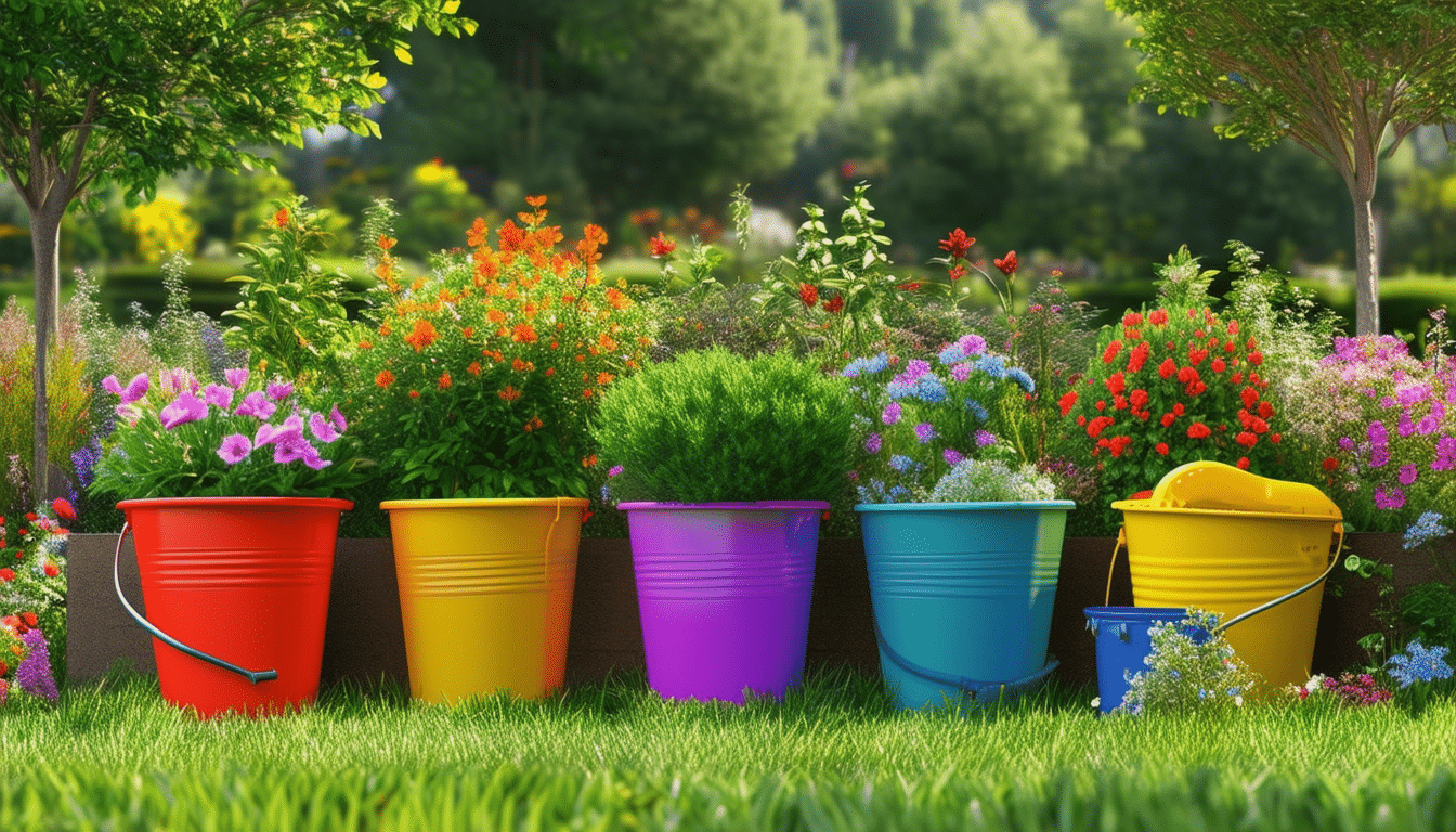 descubra usos essenciais para baldes de jardinagem e como eles podem melhorar sua experiência de jardinagem.