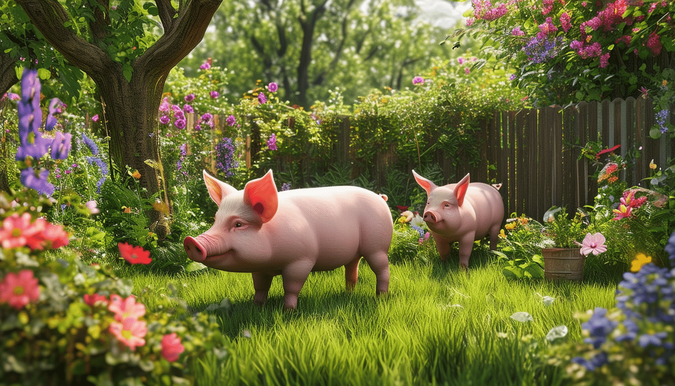 learn how to raise pigs with this comprehensive beginner's guide, covering everything from pig breeds and housing to feeding and healthcare.