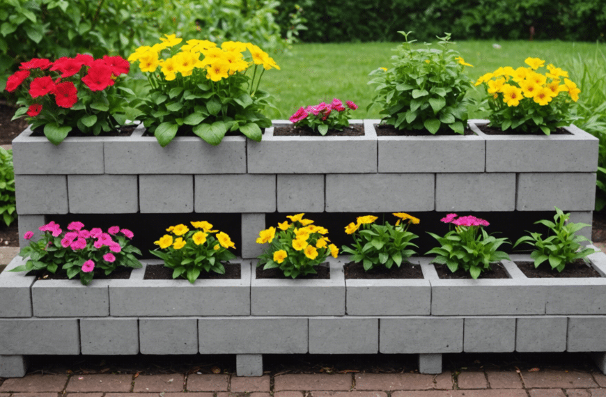 discover impressive garden ideas using cinder blocks to elevate your outdoor space with style and creativity.