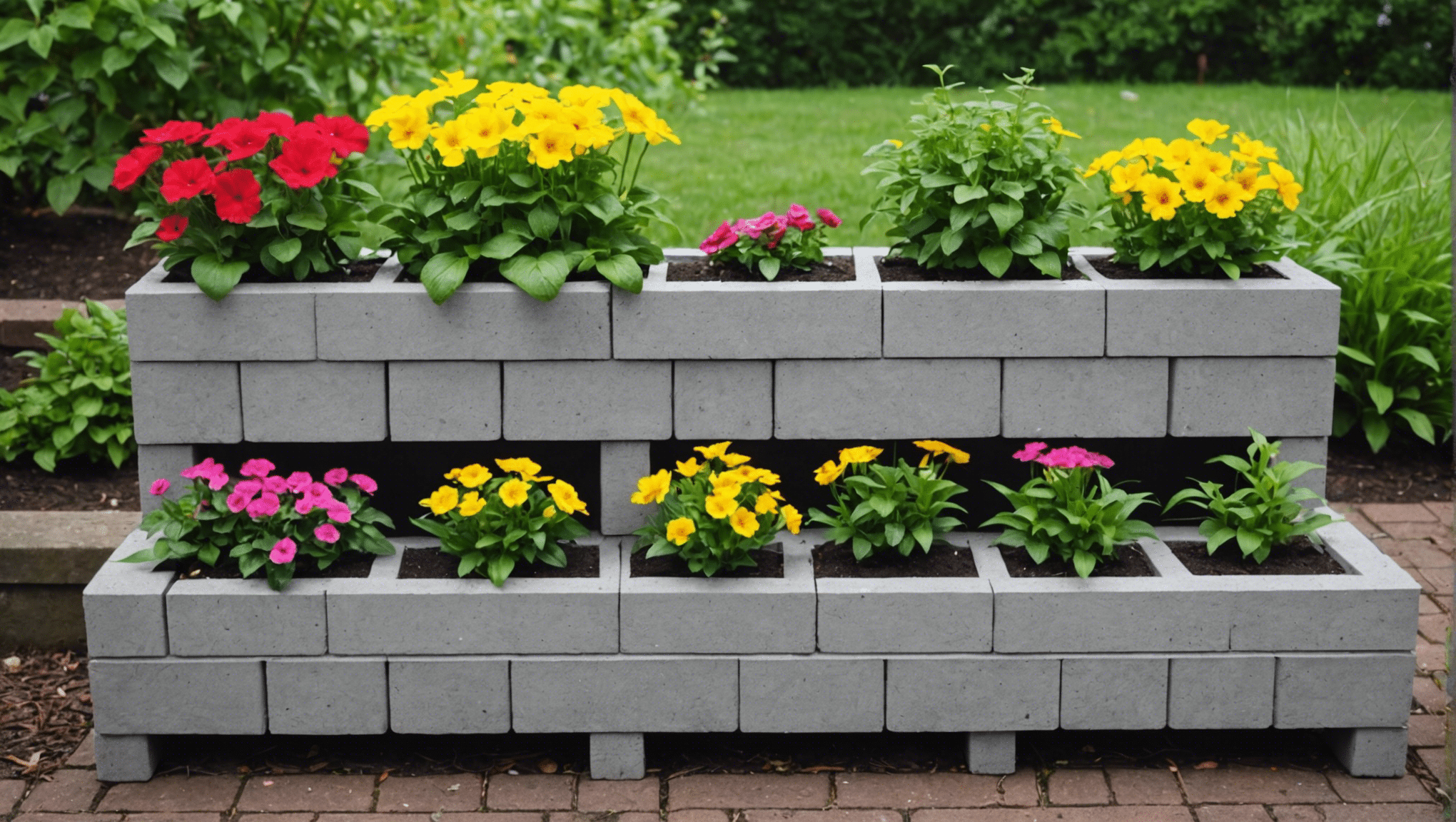 discover impressive garden ideas using cinder blocks to elevate your outdoor space with style and creativity.