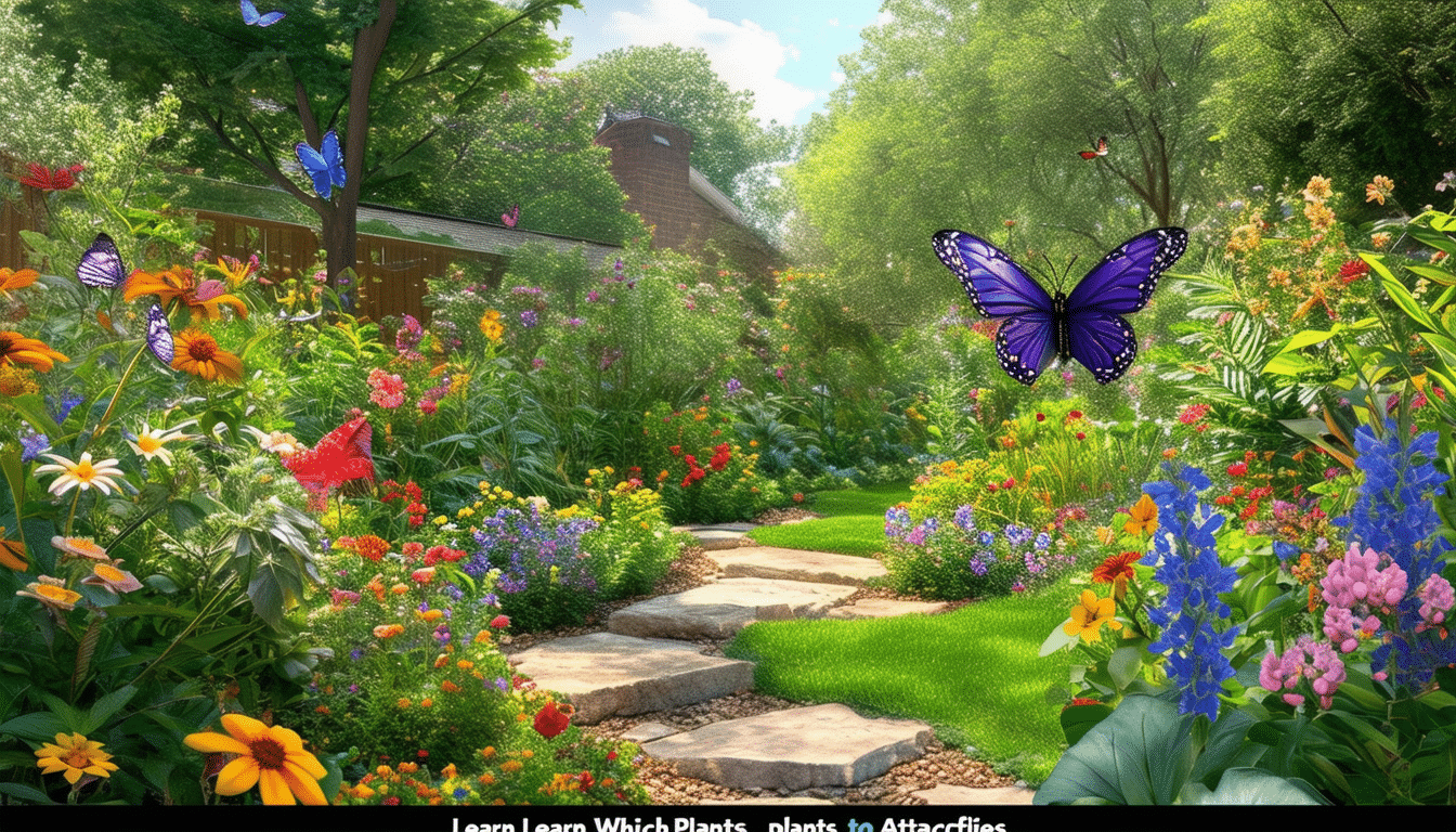 odkryj, jak przyciągnąć motyle za pomocą odpowiednich roślin, dowiadując się, które rośliny przyciągają te piękne stworzenia.