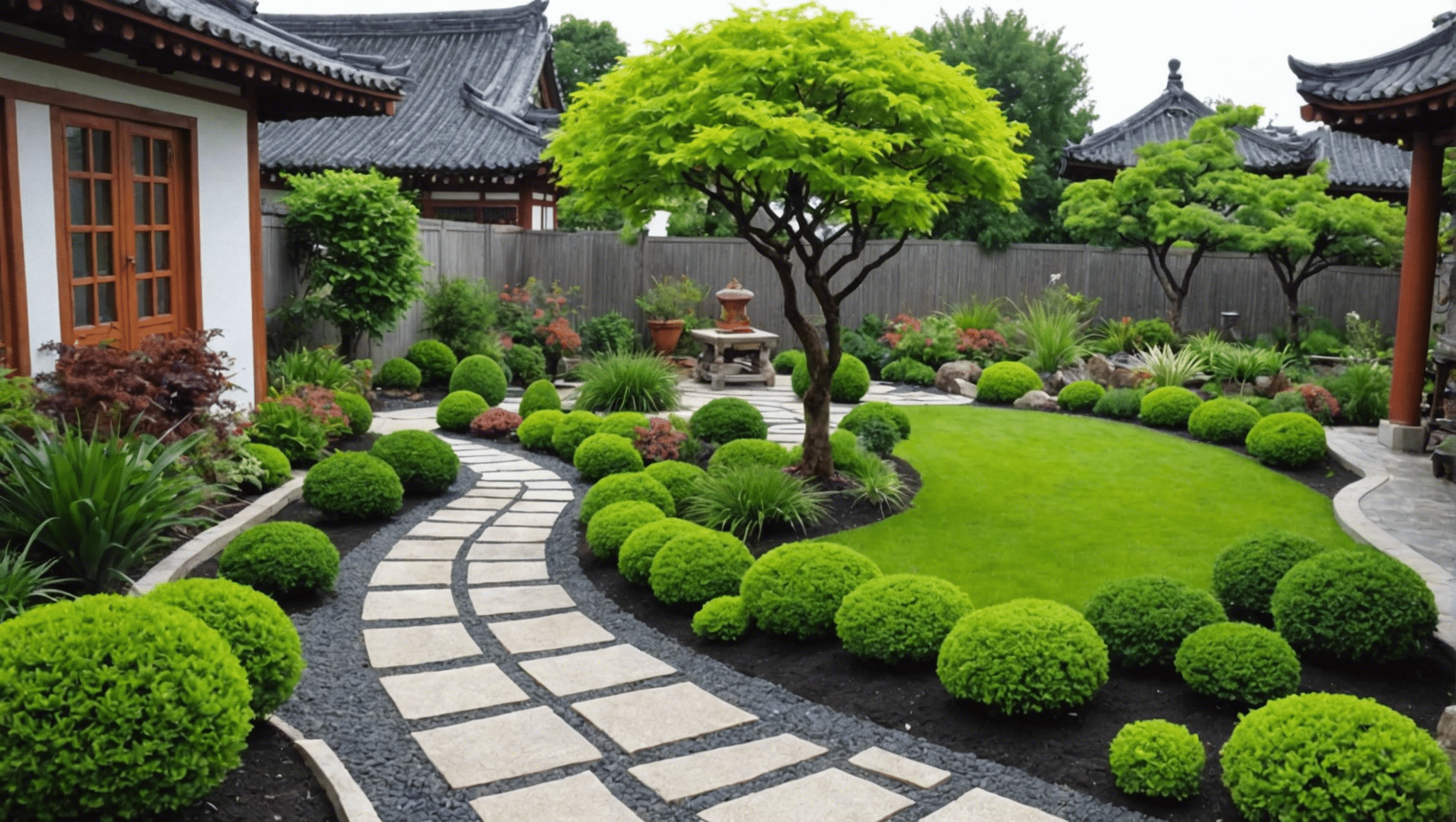 descubra ideias criativas e inspiradoras de jardinagem asiática para o seu espaço ao ar livre com nossas dicas e inspiração de especialistas. desde jardins japoneses tradicionais até designs zen modernos, encontre a inspiração perfeita para o seu oásis ao ar livre.