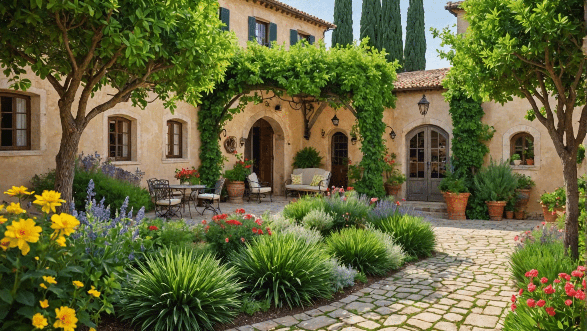 discover how mediterranean gardening ideas can elevate your outdoor space with stunning designs, vibrant colors, and lush greenery.