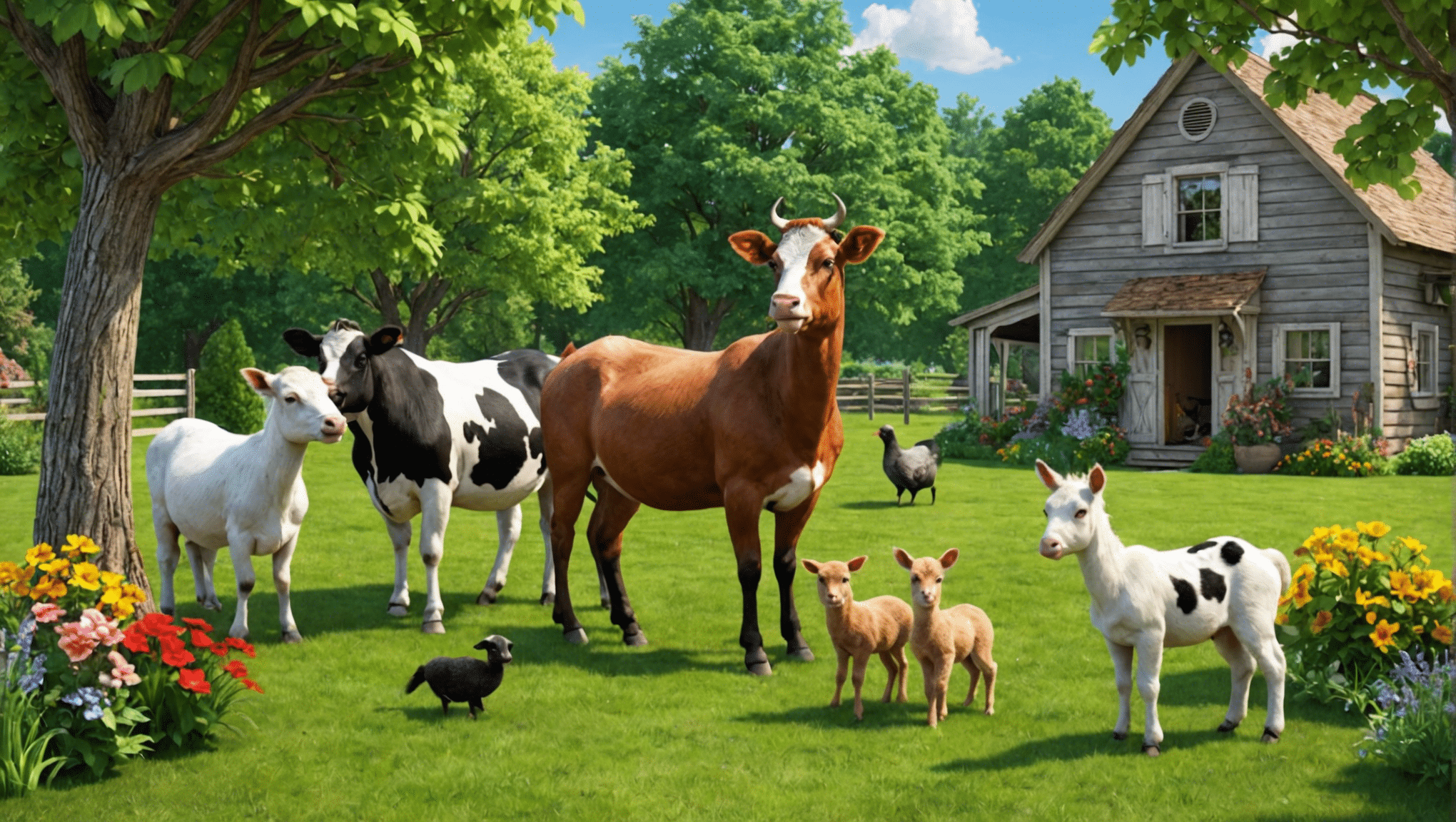discover the best farm animals for your backyard environment and uncover their unique characteristics and benefits. learn how these animals can thrive in a smaller space and contribute to a sustainable and enjoyable lifestyle.
