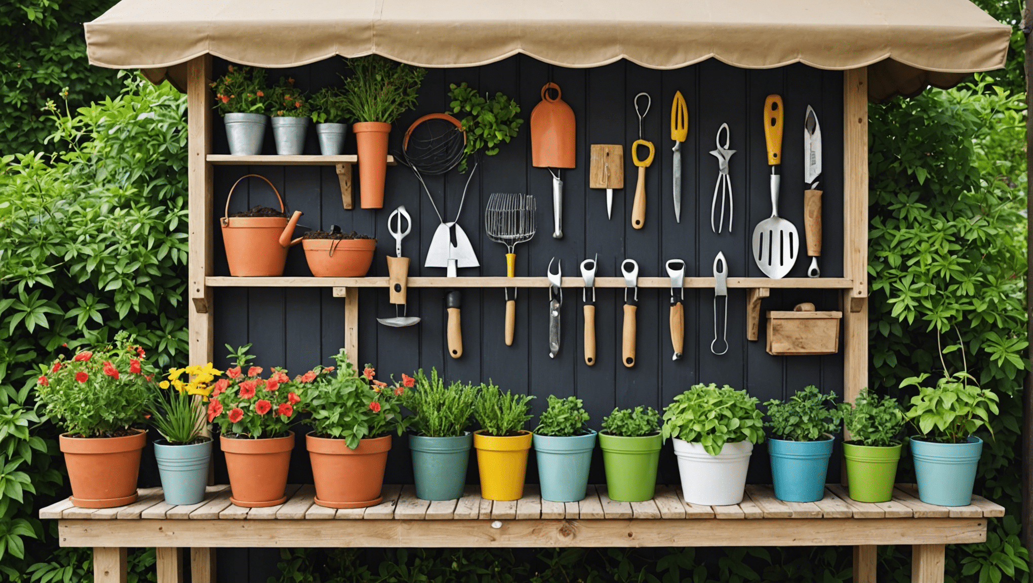 découvrez des idées créatives de rangement d'outils de jardinage pour garder votre équipement de jardin organisé et accessible grâce à nos conseils et solutions utiles.