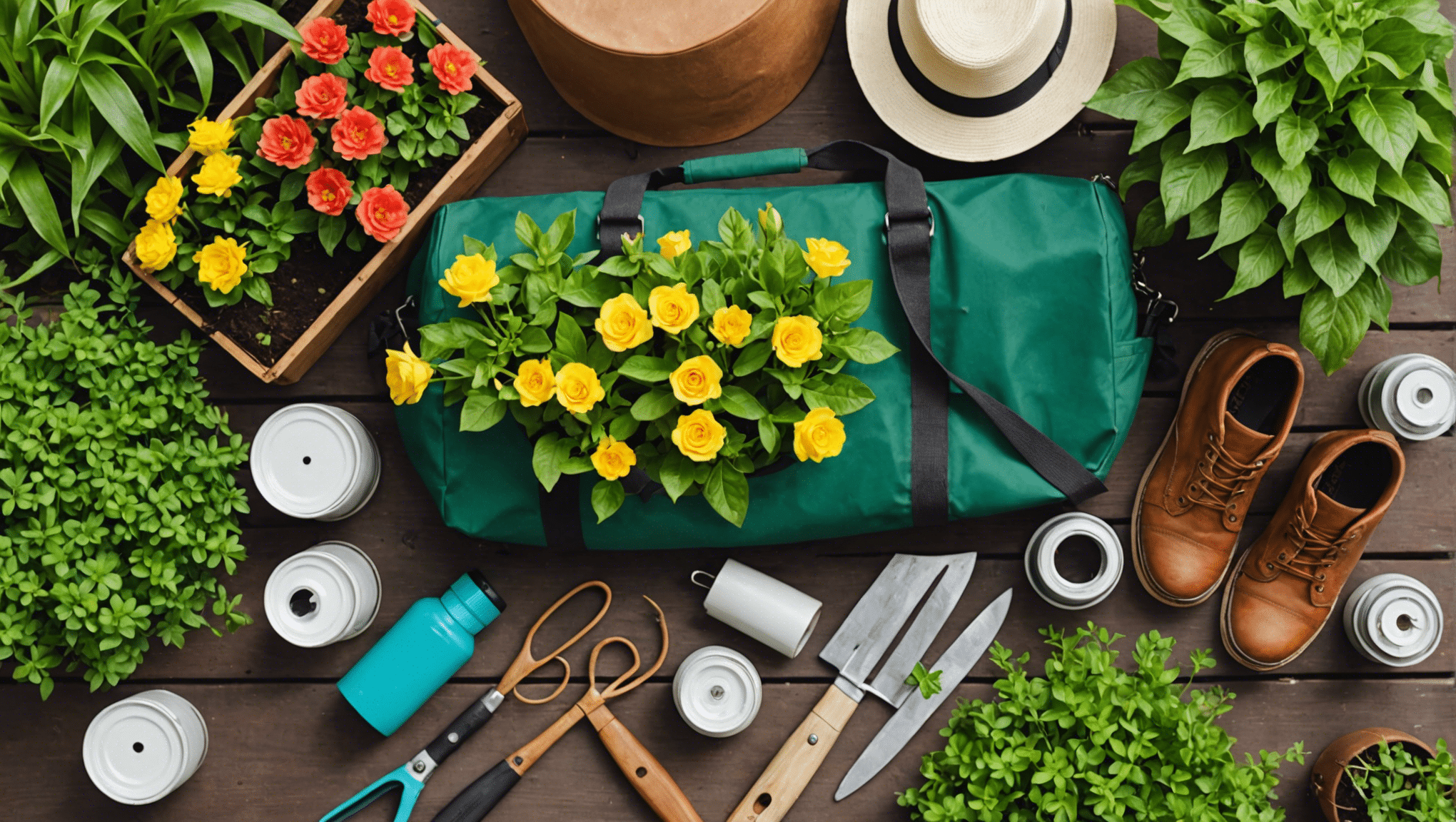 odkrijte predmete, ki jih morate imeti v svoji vrtnarski torbi za brezskrbno vrtnarjenje.