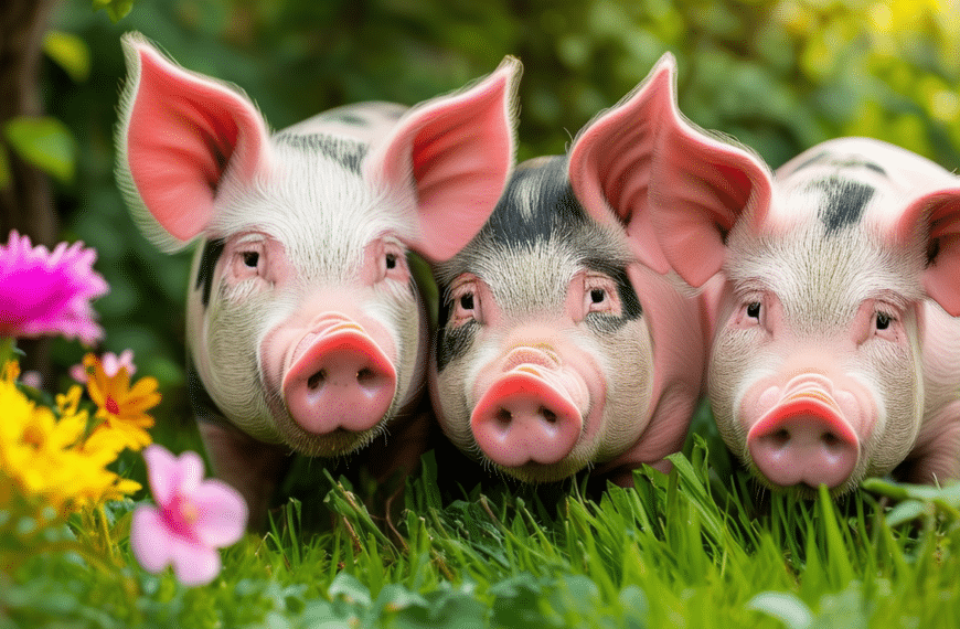 learn about the characteristic behaviors of pigs and their unique traits in this informative guide.