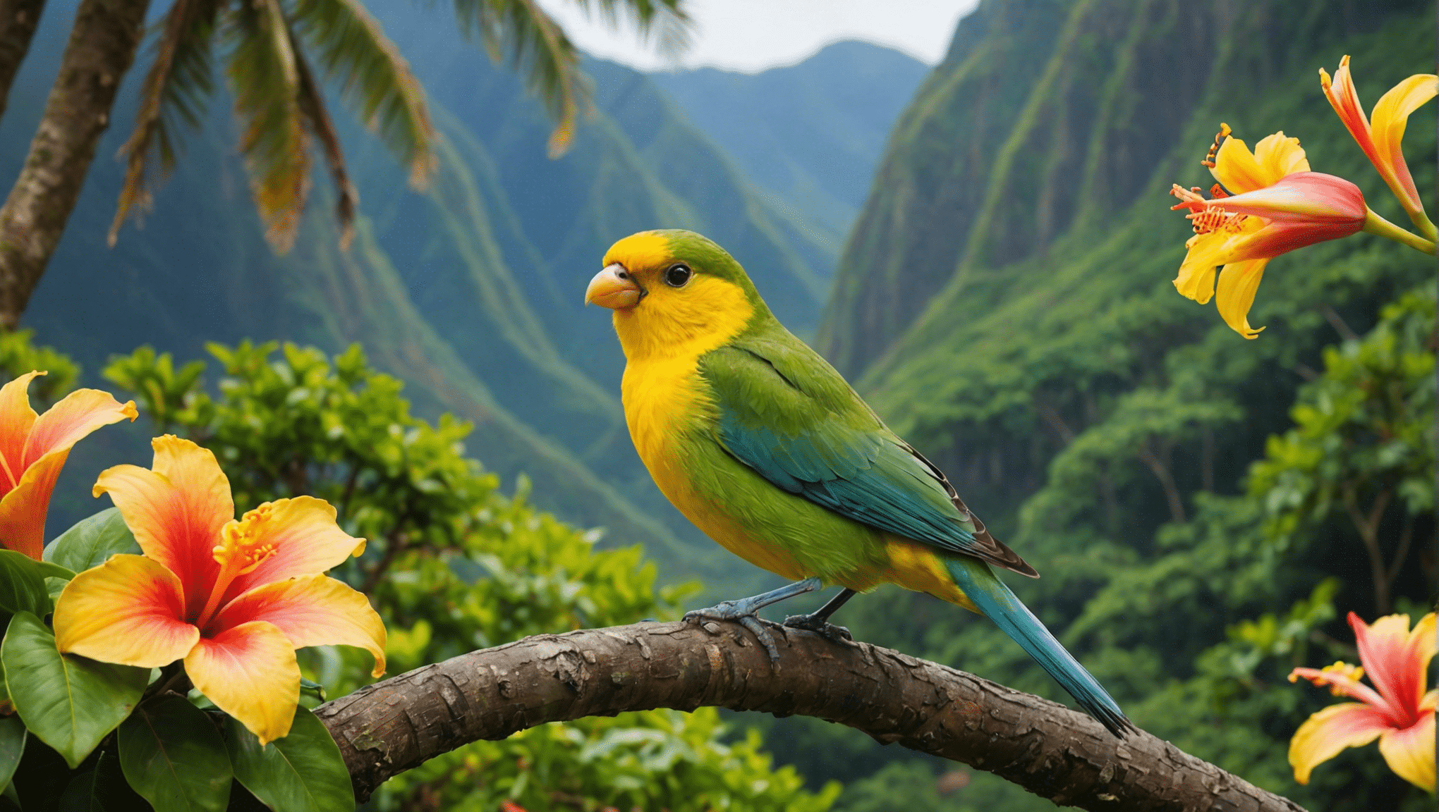 ハワイ特有の鳥類とその魅力的な特徴を発見してください。この楽園の島のユニークな鳥類相を探索してください。