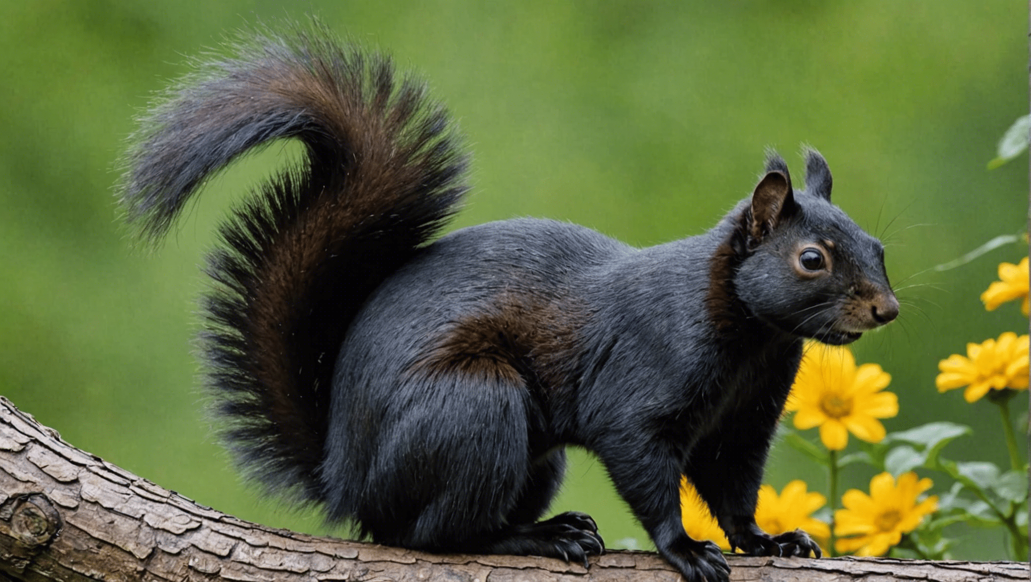 opdage den kulturelle og økologiske betydning af det sorte egern og dets indvirkning på forskellige samfund.